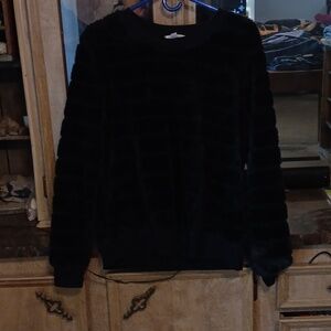 Furry sweatshirt